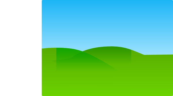 600x334 Blank Landscape Clip Art