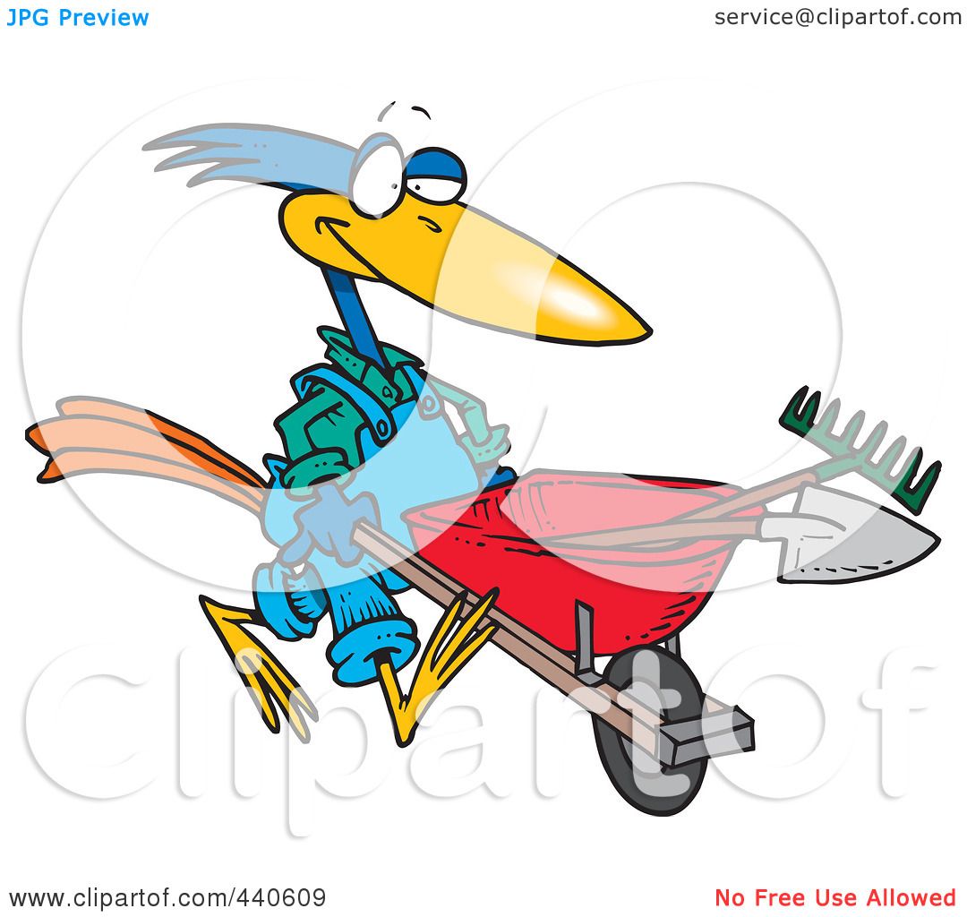 1080x1024 Royalty Free (Rf) Clip Art Illustration Of A Cartoon Bird