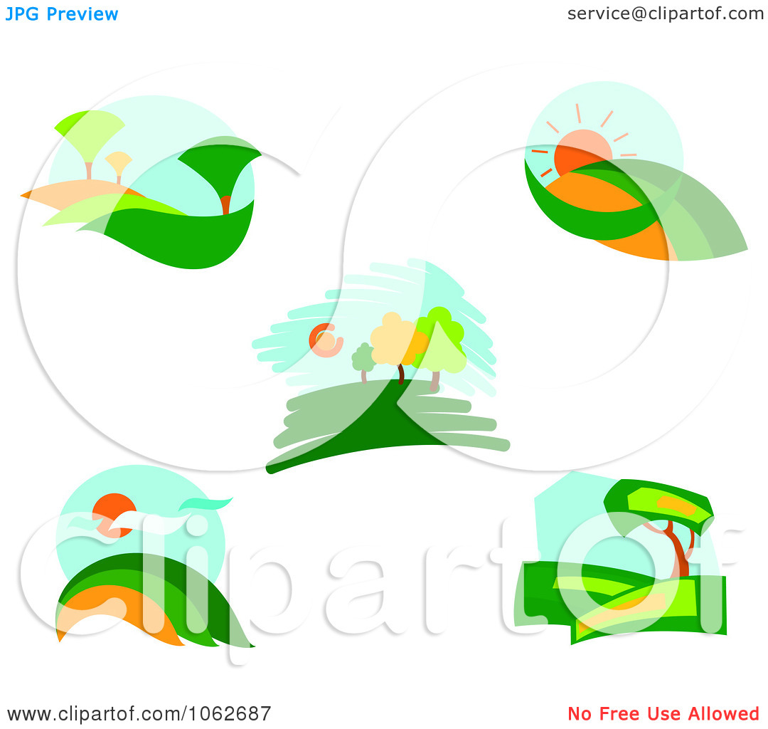 1080x1024 Landscape Logos Clipart