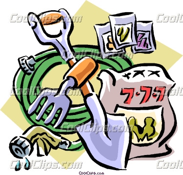 375x359 Landscape Tools Clipart Images
