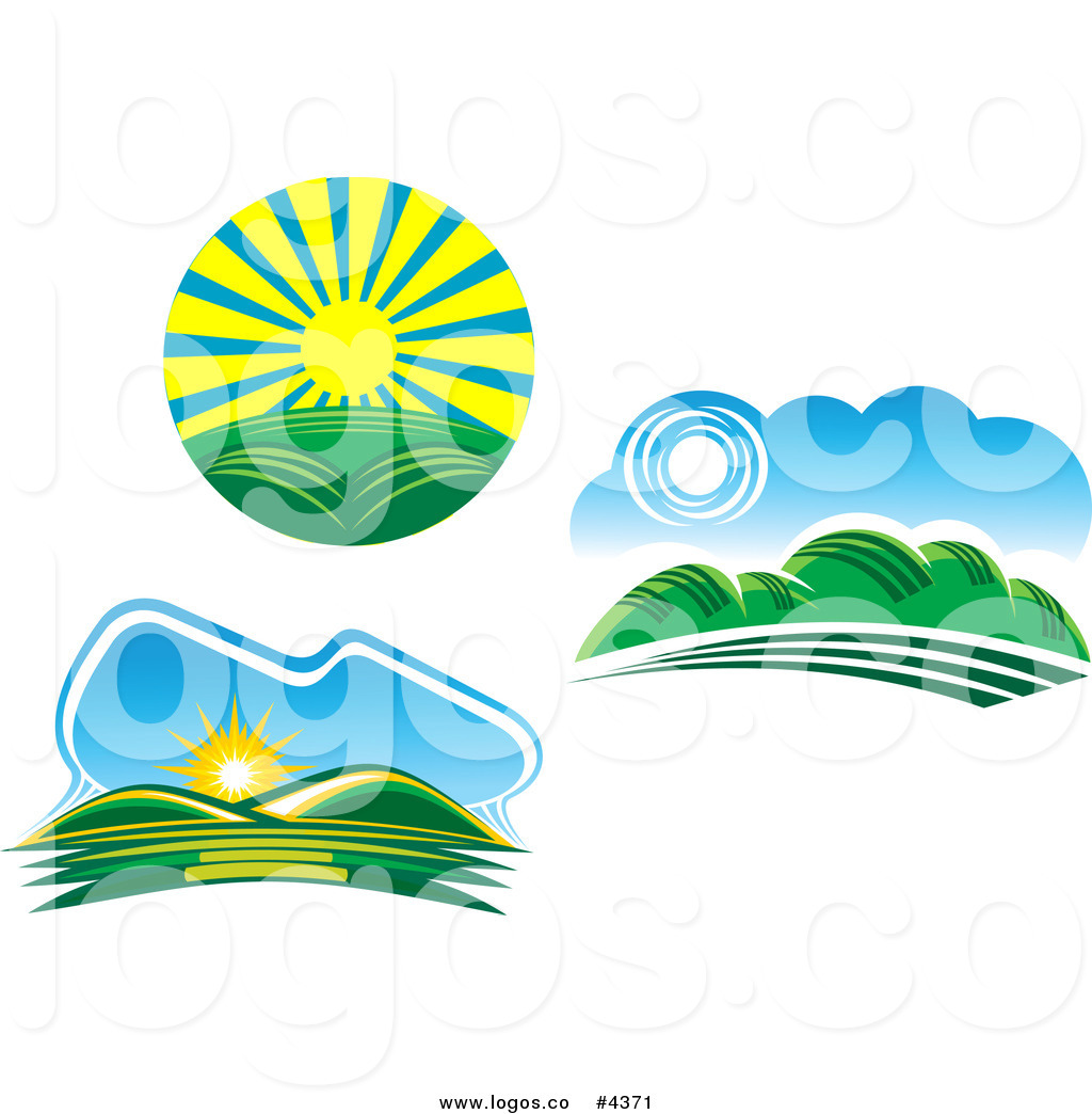 1024x1044 Royalty Free Sun Scenery Logos By Vector Tradition Sm