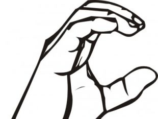 310x233 Sign Language X Clip Art Free Vectors Ui Download