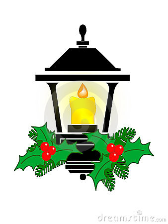 338x450 Clipart Of Christmas Lanterns