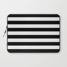 232x232 Black White And Pattern Laptop Sleeves Society6