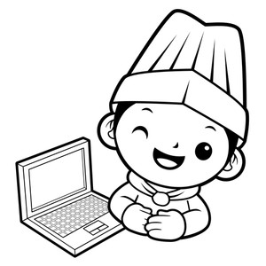 300x300 Computer, Laptop, Mobile And Tablets Vectors Royalty Free Stock