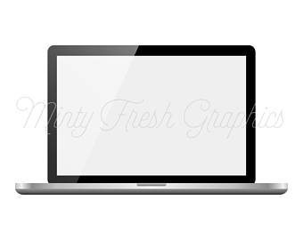 340x270 Laptop Clipart Etsy