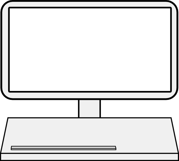 600x540 Display Clipart Laptop Screen