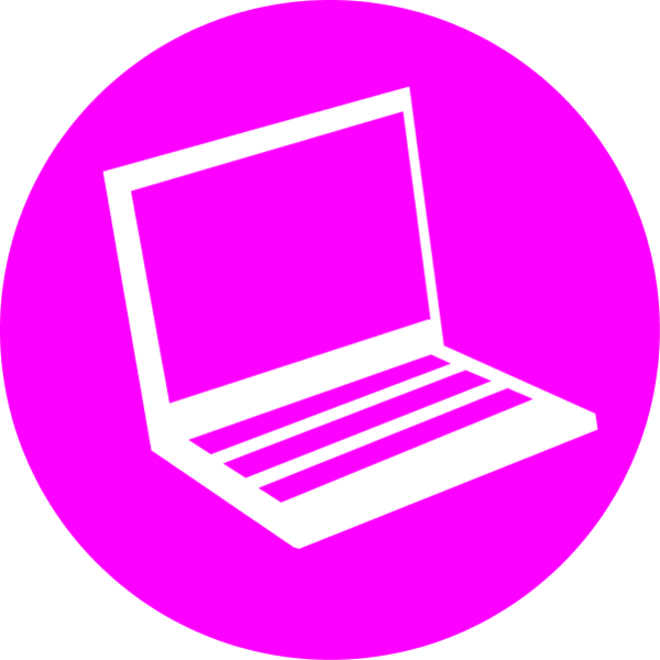 600x600 Icon Laptop Vector Clip Art