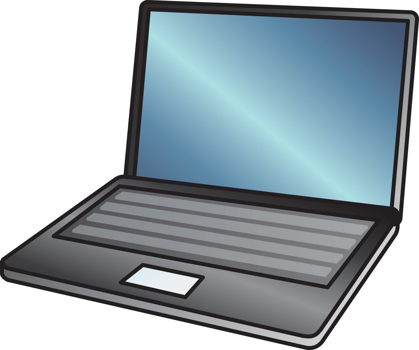 1600x1338 Laptop Computer Clipart