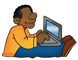 325x250 Free Students With Laptops Clip Art By Phillip Martin