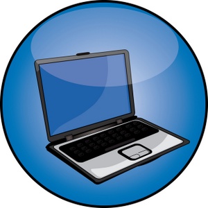 300x300 Laptops Clip Art 3