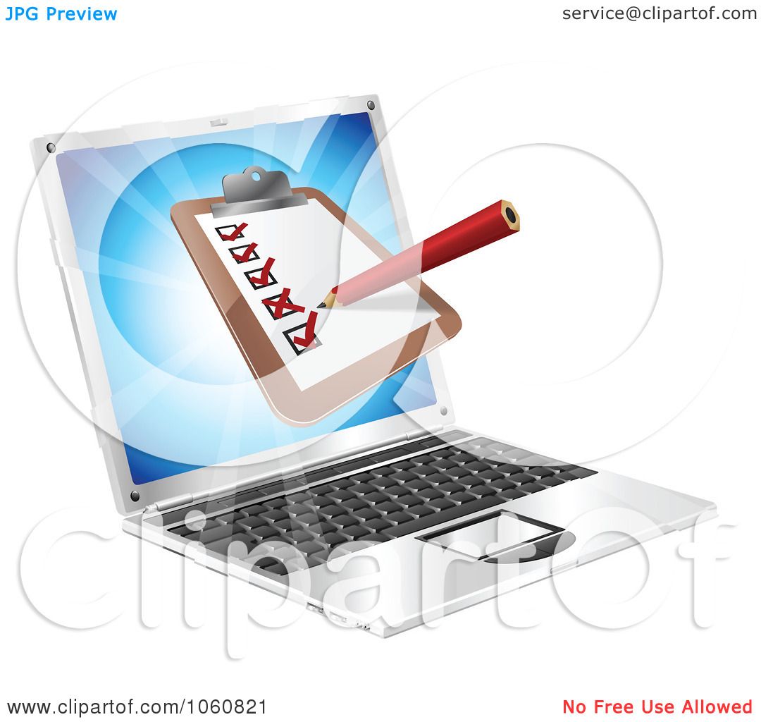 1080x1024 Royalty Free Vector Clip Art Illustration Of A 3d Check List Over