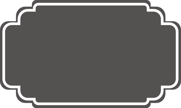 600x358 Grey Wedding Label Clip Art