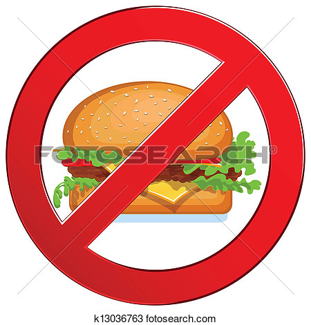 450x470 No Food Clipart