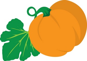 300x209 Pumpkin Clipart Image