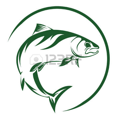 441x450 Salmon Fishing Clipart, Explore Pictures