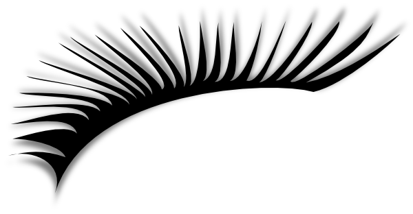 600x312 Lashes Clip Art