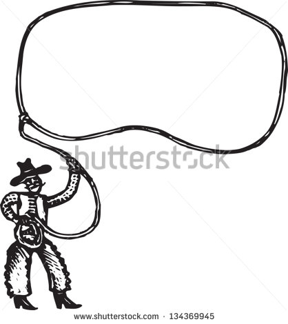 418x470 Rope Clipart Cowboy Lasso