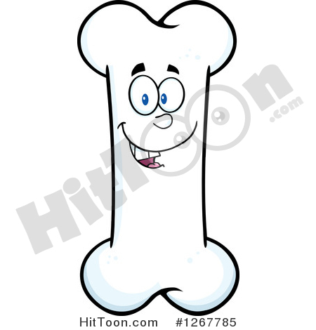 450x470 Bone Character Clipart