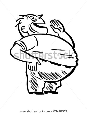 360x470 Fat Man Clipart