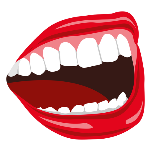 512x512 Laughing Mouth Clipart Collection