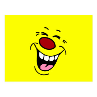 324x324 Laughing Face Postcards Zazzle