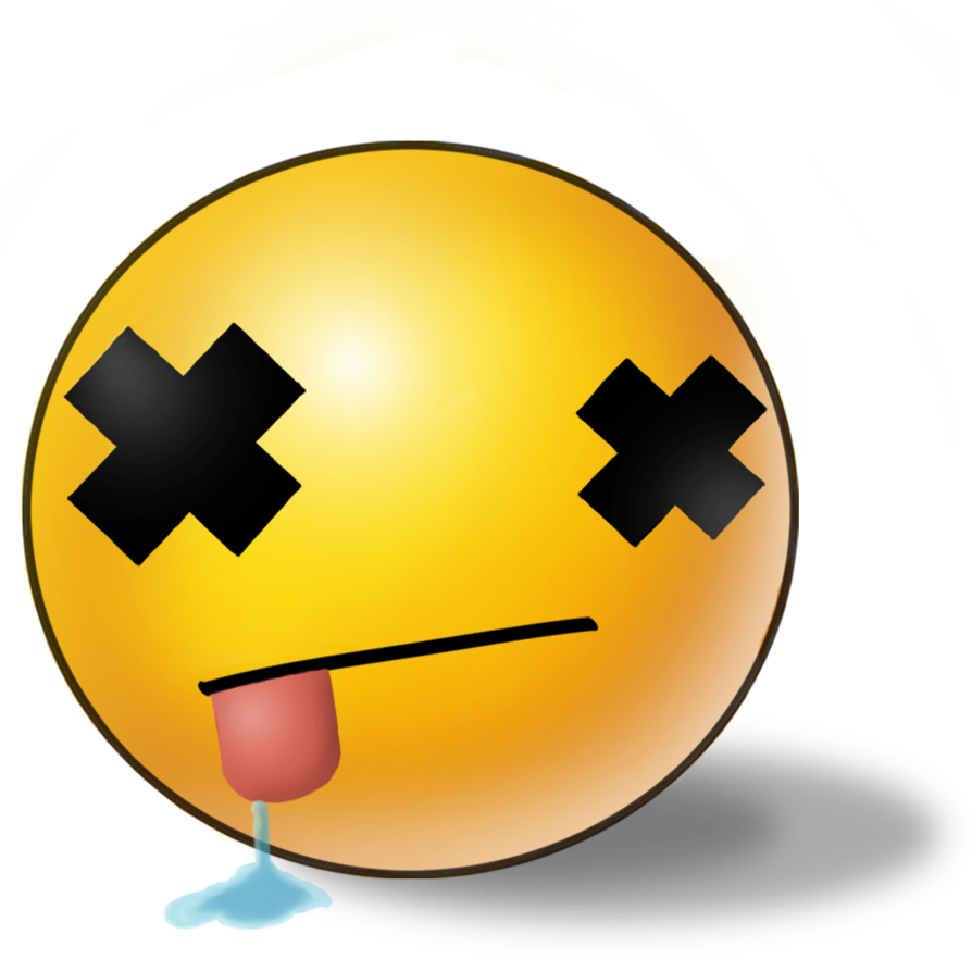 894x894 Smiley Clipart Dead