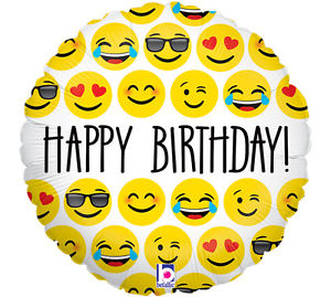 300x269 Yellow Smiley Face Emoji Wink Laugh Emoticons Smile Birthday Party