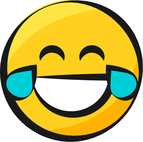 481x477 Smiley Jaune Emoji Yellow Rire Pleurer Laughing Crying Larmes De