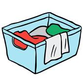 170x170 Laundry Basket Clip Art