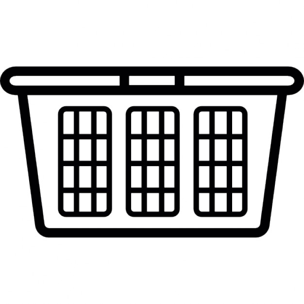 626x626 Laundry Basket Clipart