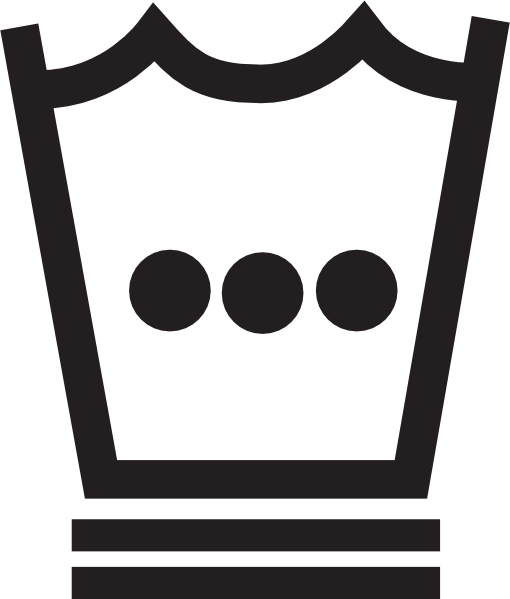 510x599 Laundry Symbol Clip Art