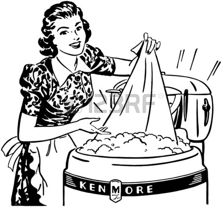 Laundry Clipart Black And White | Free download on ClipArtMag