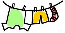 225x116 Free Laundry Clipart Clip Art Image Of 3 3