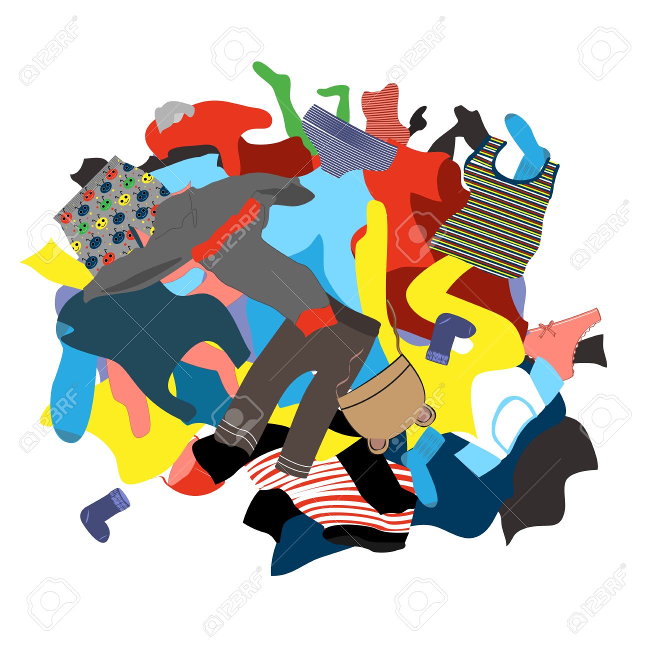 1300x1300 Kids Laundry Clipart. Mom Doing Laundry With Her Kids Clipart