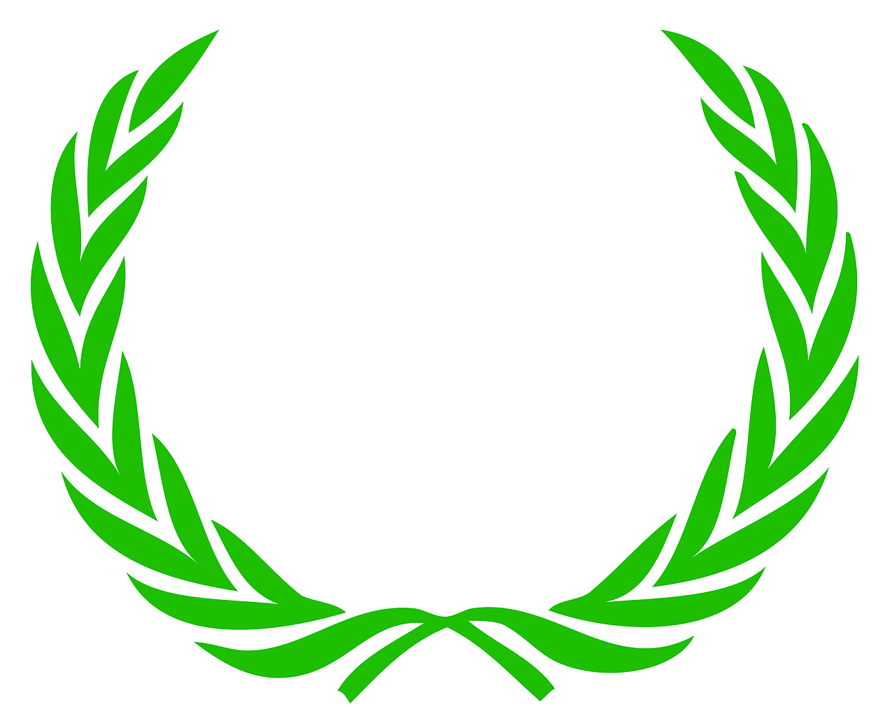 1255x1024 Laurel Wreath Clipart