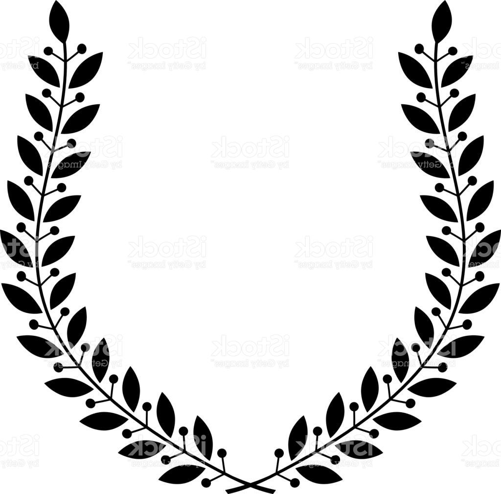 1024x1009 Top Laurel Wreath Floral Heraldic Element Coat Of Arms Icon Vector