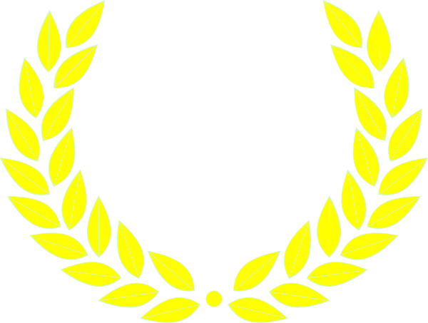600x453 Laurel Leaf Wreath Clip Art