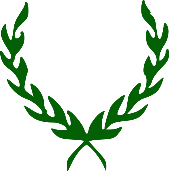 588x598 Laurel Wreath Clip Art Clipart
