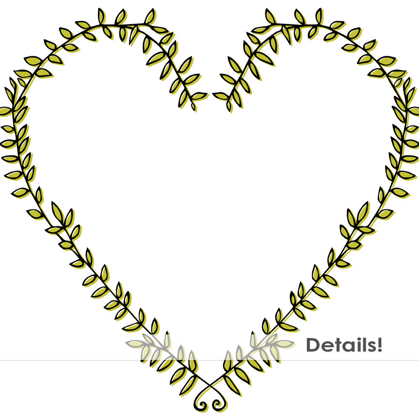 864x864 Laurel Wreath Frame Clip Art, Digital Stamps, Png Images Amp Brush