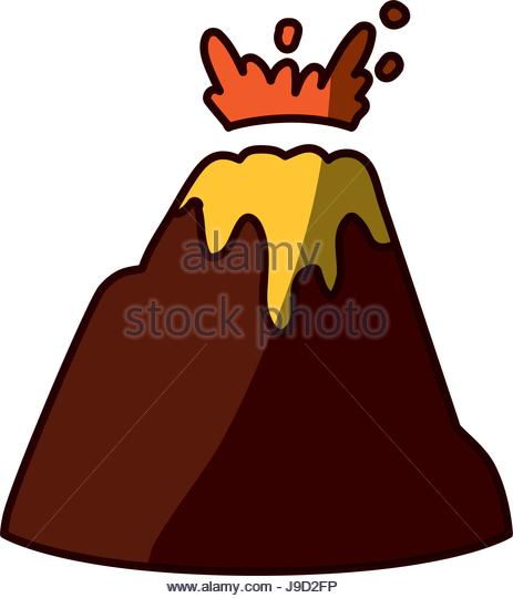 463x540 Volcano Stock Vector Images