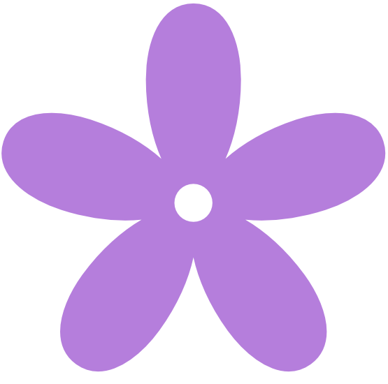 555x550 Lavender Vine Clip Art