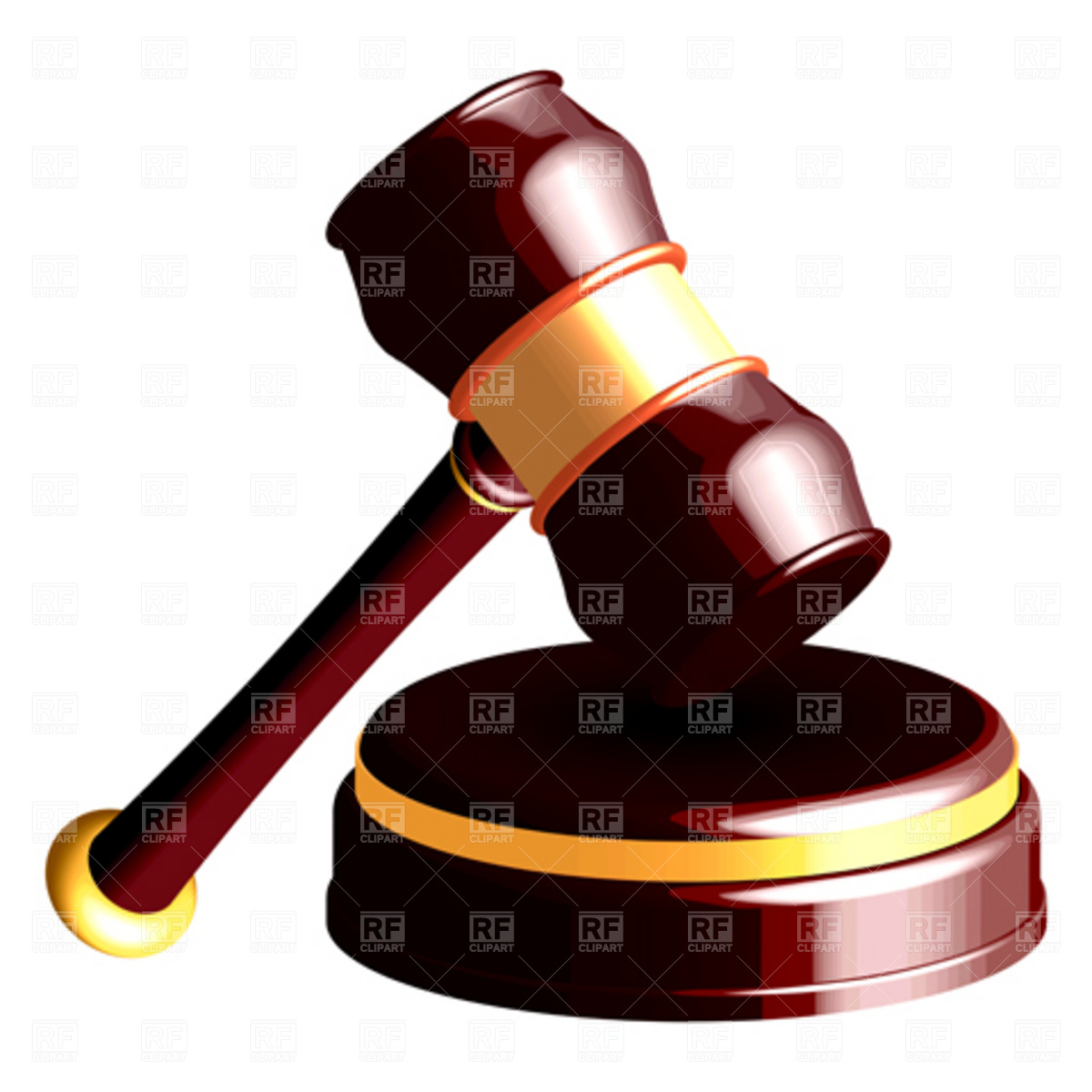1200x1200 Law Book And Gavel Royalty Free Vector Clip Art Image