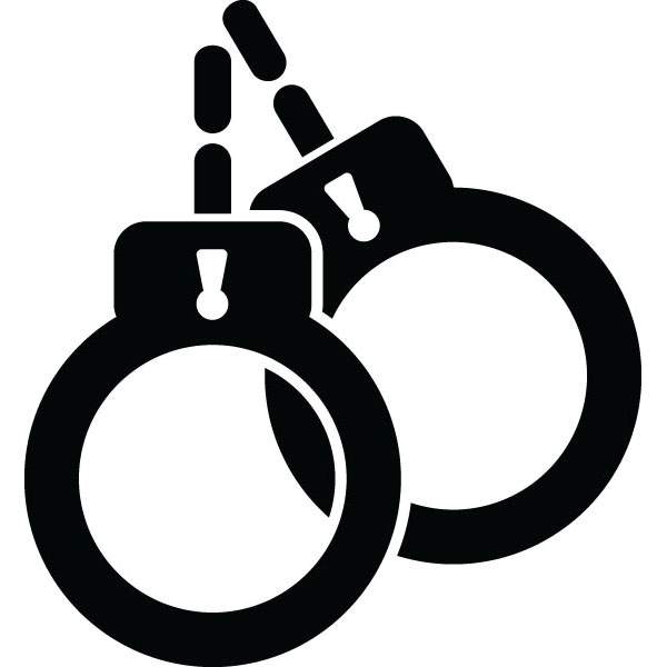 600x600 Handcuffs Government Amp Law Clip Art For Custom Products