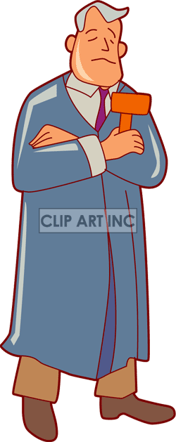 250x629 Uniform Clipart Lawyer