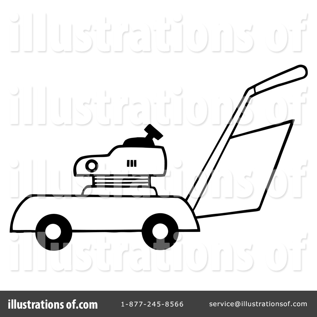 1024x1024 Lawn Mower Clipart