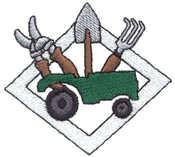 350x314 Lawn Care Stock Clipart