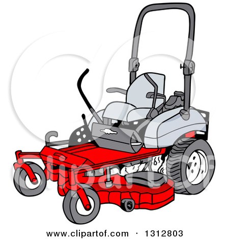 450x470 Royalty Free (Rf) Lawn Mower Clipart, Illustrations, Vector
