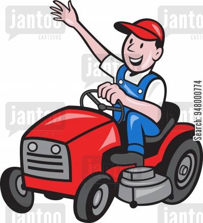 400x440 Mower Cartoons