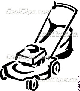 266x300 Lawnmower Vector Clip Art